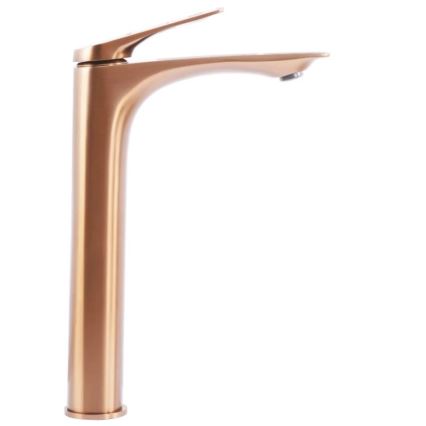 REA-B0493 - AVALON 30 cm Brushed Copper Washbasin Faucet