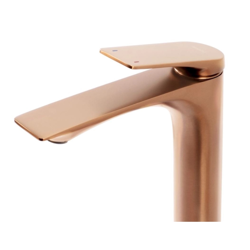 REA-B0493 - AVALON 30 cm Brushed Copper Washbasin Faucet