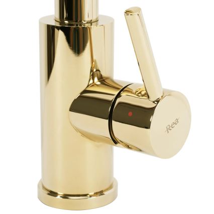 REA-B0669 - FRESH pull-out kitchen faucet, 39.5 cm, gold