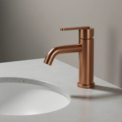 REA-B0970 - ONTARIO 17,5 cm Basin Mixer, Brushed Copper