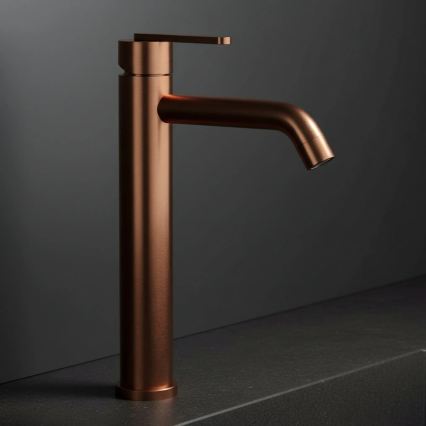 REA-B0971 - ONTARIO 30 cm washbasin faucet, brushed copper