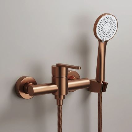 REA-B0974 - ONTARIO Shower Set with Mixer Tap, Copper