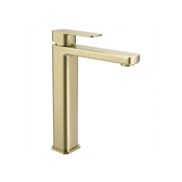 REA-B0977 - ARLO 30 cm Basin Mixer Tap, Brushed Gold