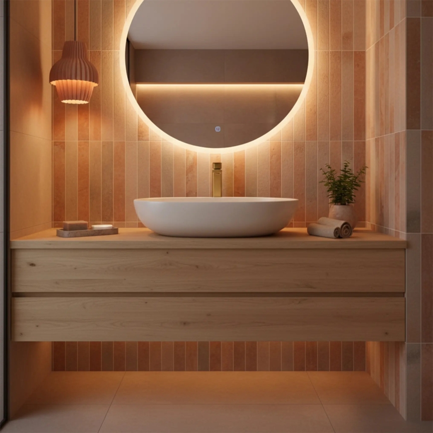 REA-B0977 - ARLO 30 cm Basin Mixer Tap, Brushed Gold