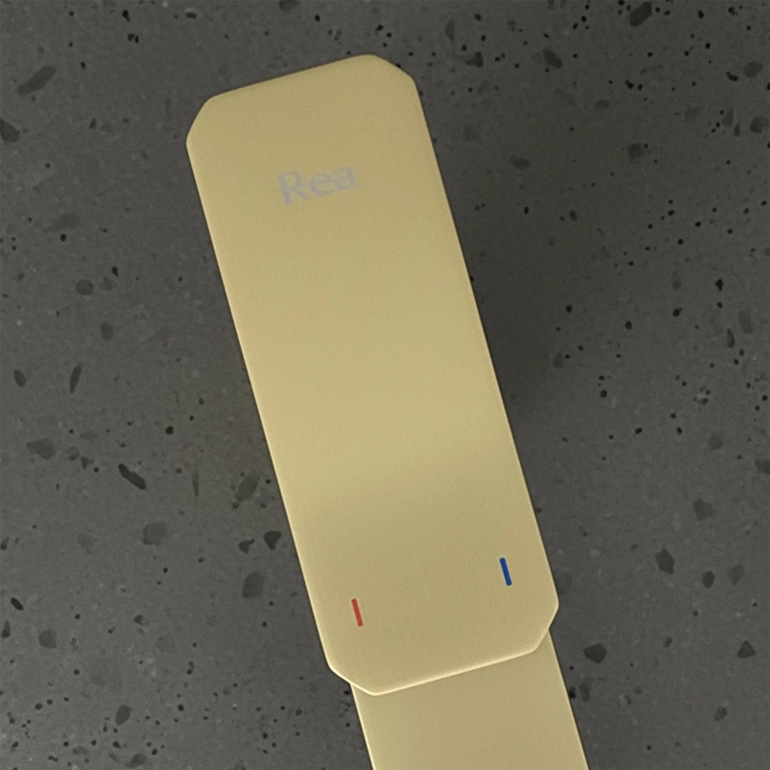 REA-B0977 - ARLO 30 cm Basin Mixer Tap, Brushed Gold