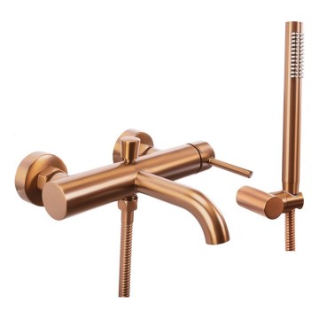 REA-B1115 - LUNGO Bathtub Set, Brushed Copper