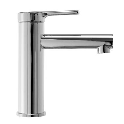 REA-B2016 - PIXEL 16.5 cm Basin Mixer, Polished Chrome