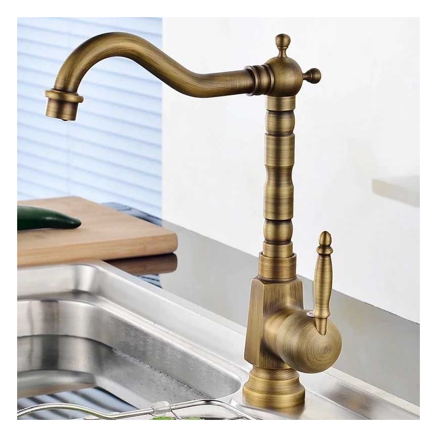 REA-B2150 - BONA Basin Mixer 28.5 cm Brushed Gold