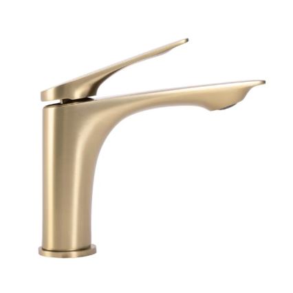 REA-B2703 - AVALON 16,5 cm Brushed Gold Washbasin Faucet