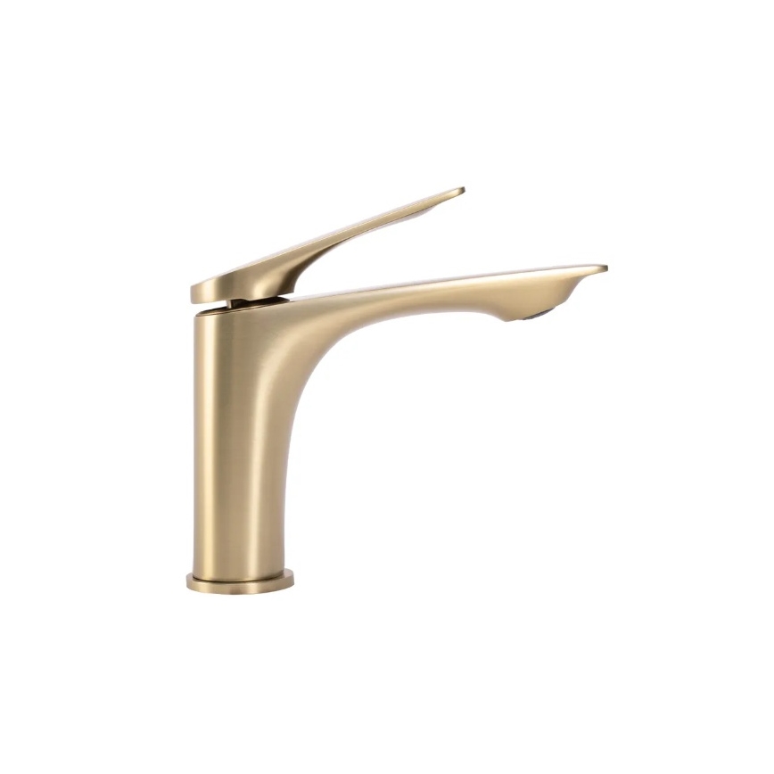 REA-B2703 - AVALON 16,5 cm Brushed Gold Washbasin Faucet