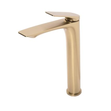 REA-B2705 - AVALON 30 cm Brushed Gold Basin Faucet