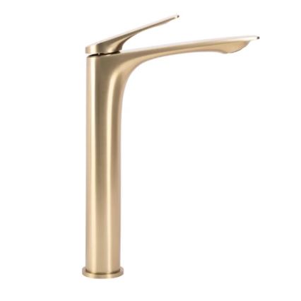 REA-B2705 - AVALON 30 cm Brushed Gold Basin Faucet