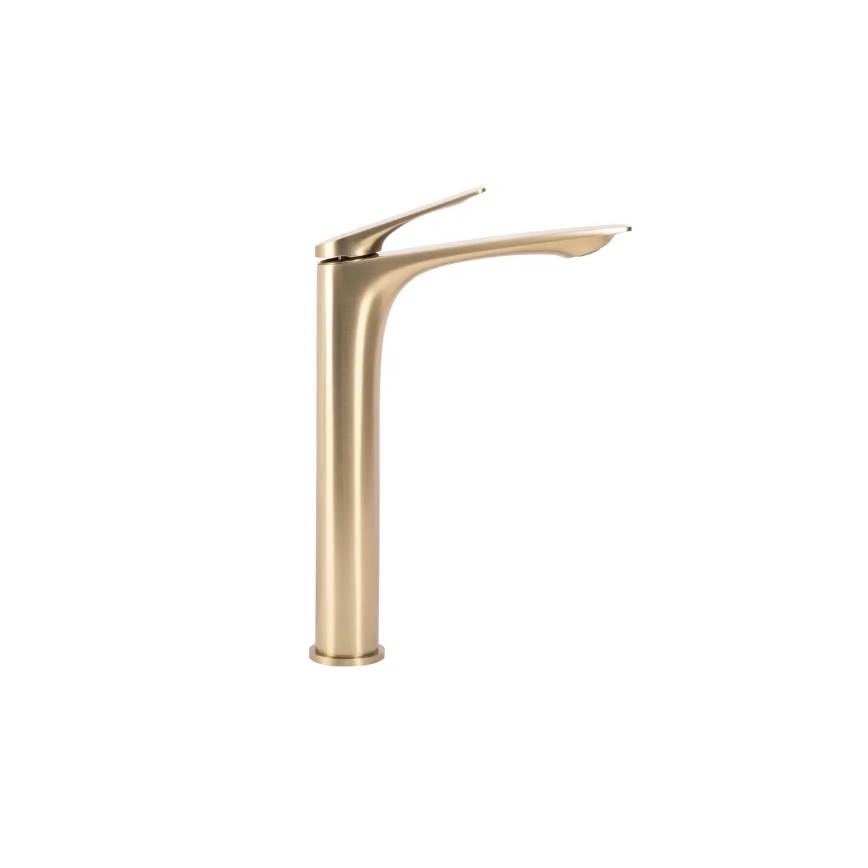 REA-B2705 - AVALON 30 cm Brushed Gold Basin Faucet