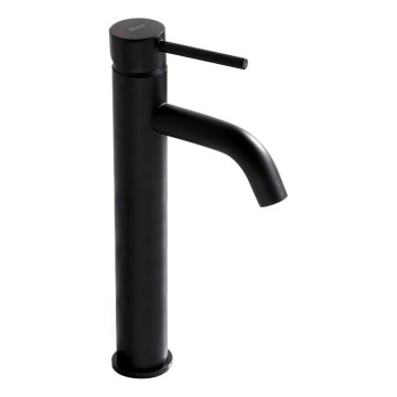 REA-B4103 - LUNGO 28 cm Basin Mixer, Black