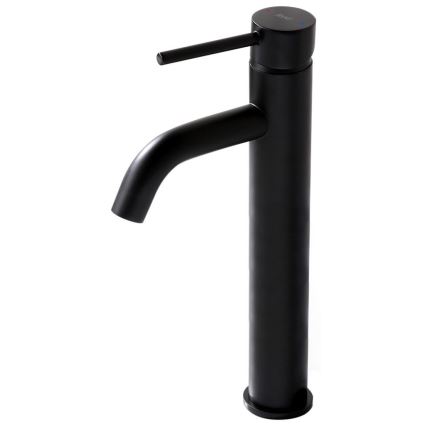 REA-B4103 - LUNGO 28 cm Basin Mixer, Black