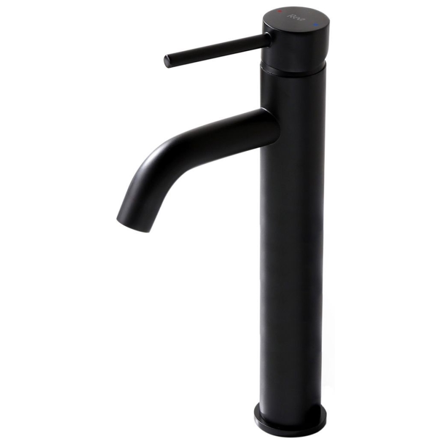 REA-B4103 - LUNGO 28 cm Basin Mixer, Black