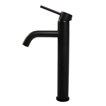 REA-B4103 - LUNGO 28 cm Basin Mixer, Black