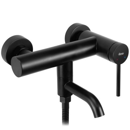 REA-B4240 - CLIF Matte Black Bathtub Set