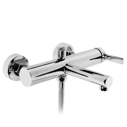 REA-B4525 - PIXEL Bathtub Set, Polished Chrome