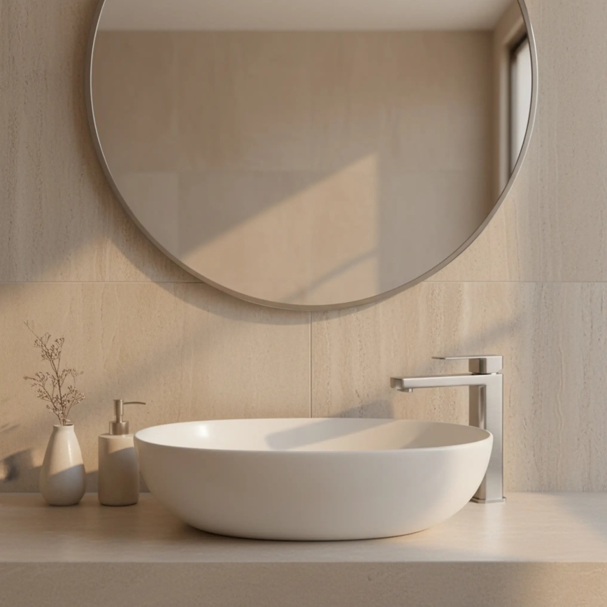 REA-B4588 - ARLO 30 cm Basin Mixer, Nickel