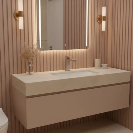 REA-B4589 - ARLO 17 cm Nickel Washbasin Faucet