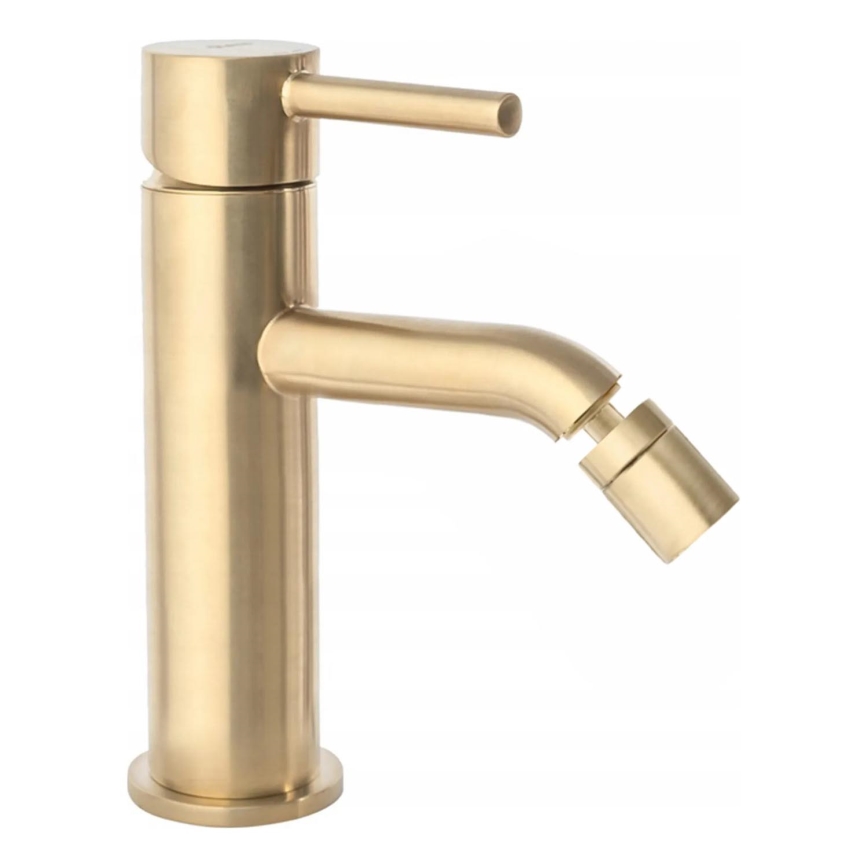 REA-B4702 - LUNGO 17 cm bidet mixer, brushed gold
