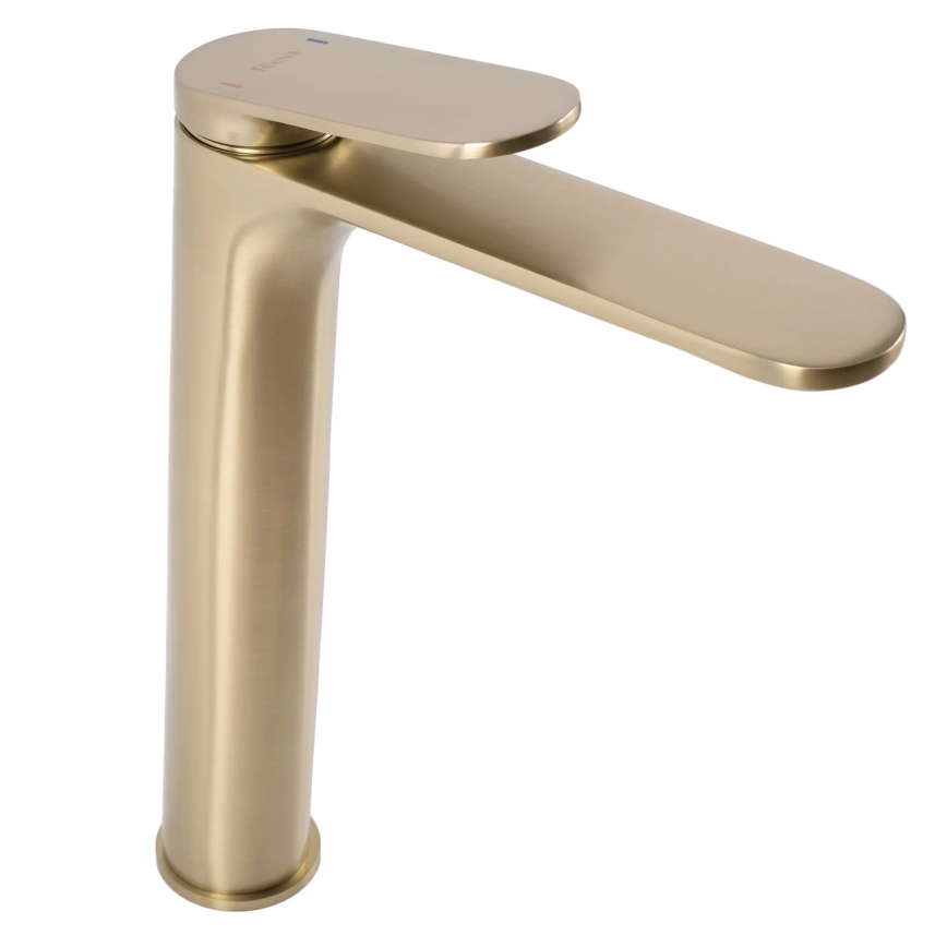 REA-B4895 - MARCO 27.5 cm Brushed Gold Basin Mixer