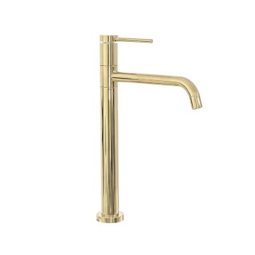 REA-B5002 - LUGANO 34 cm Gold Basin Mixer