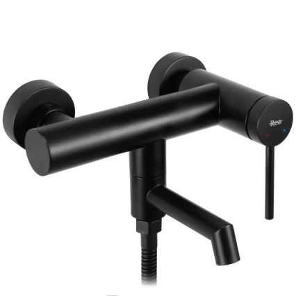 REA-B5099 - FOSS Matte Black Tub Set