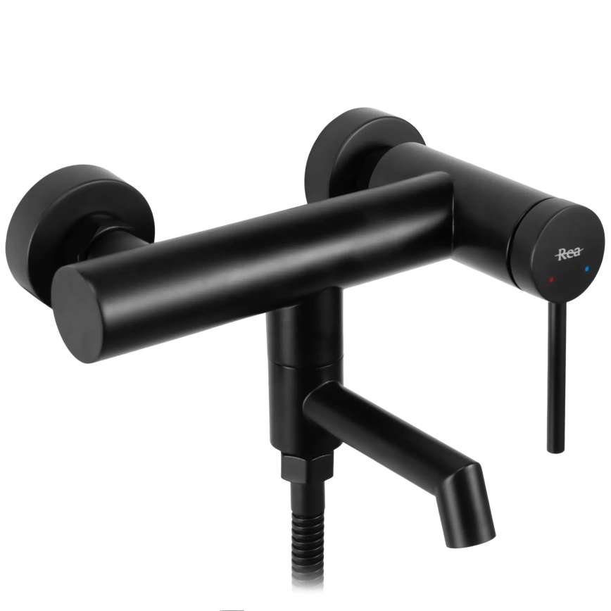 REA-B5099 - FOSS Matte Black Tub Set