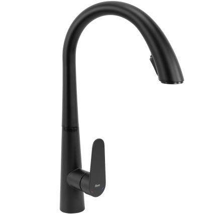 REA-B5313 - ROSS 43 cm Pull-Out Kitchen Faucet, Black