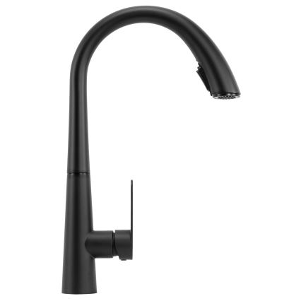 REA-B5313 - ROSS 43 cm Pull-Out Kitchen Faucet, Black