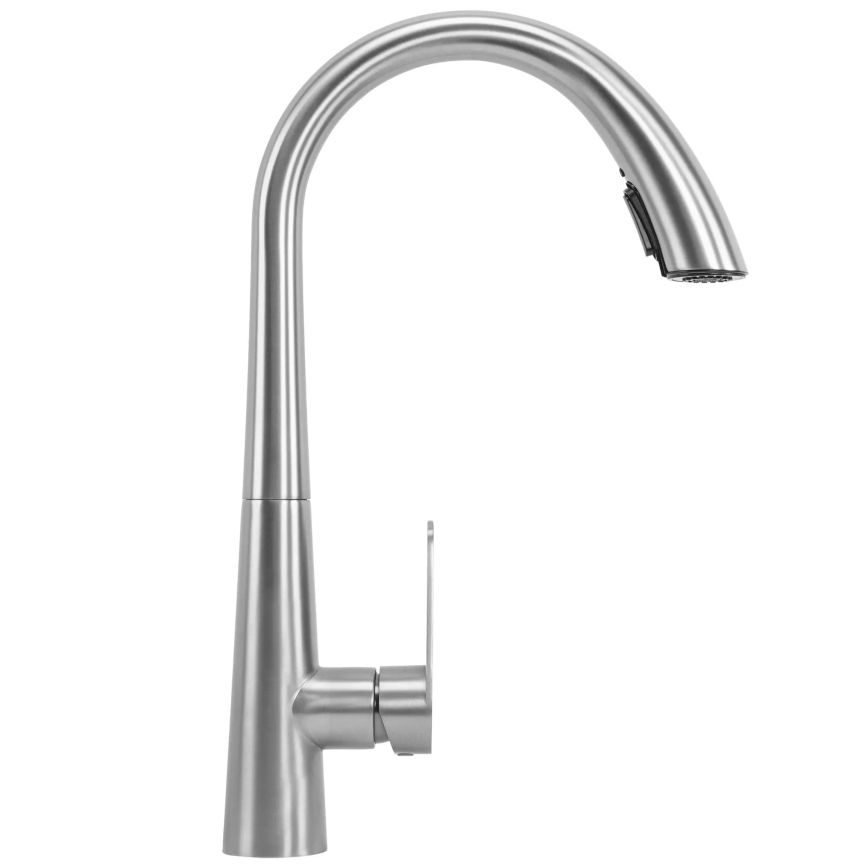 REA-B5314 - ROSS 43 cm Kitchen Faucet with Pull-Out Sprayer, Nickel Finish