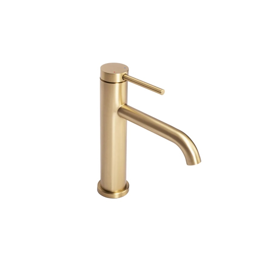 REA-B5323 - CLIF 20.5 cm Brushed Gold Basin Mixer
