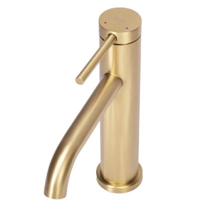REA-B5323 - CLIF 20.5 cm Brushed Gold Basin Mixer