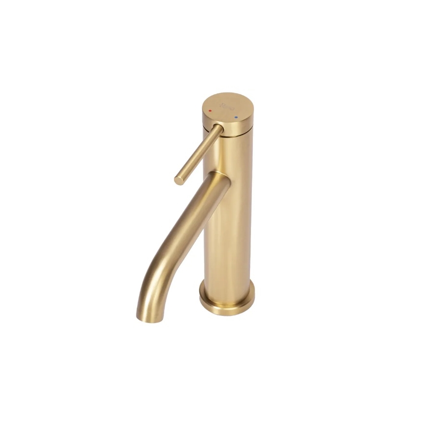 REA-B5323 - CLIF 20.5 cm Brushed Gold Basin Mixer