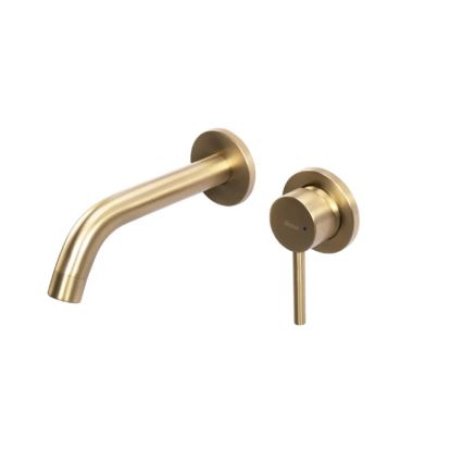 REA-B5334 - OWEN Brushed Gold Built-in Washbasin Mixer