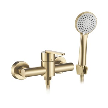 REA-B5501 - ONTARIO Shower Set with Mixer, Brushed Gold Finish