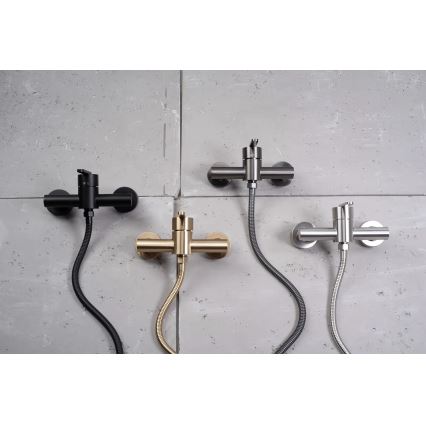 REA-B5501 - ONTARIO Shower Set with Mixer, Brushed Gold Finish