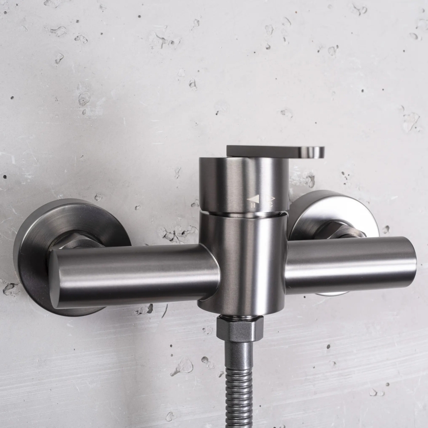 REA-B5503 - ONTARIO Titanium Shower Set with Mixer