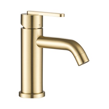 REA-B5505 - ONTARIO 17.5 cm Brushed Gold Basin Mixer