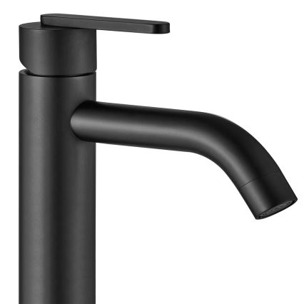 REA-B5508 - ONTARIO 30 cm Black Basin Mixer Tap