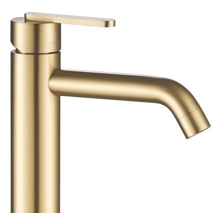REA-B5509 - ONTARIO 30 cm Brushed Gold Basin Faucet