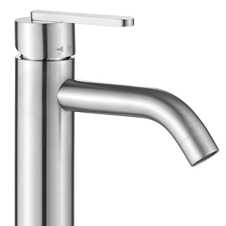 REA-B5510 - ONTARIO 30 cm Basin Mixer, Nickel
