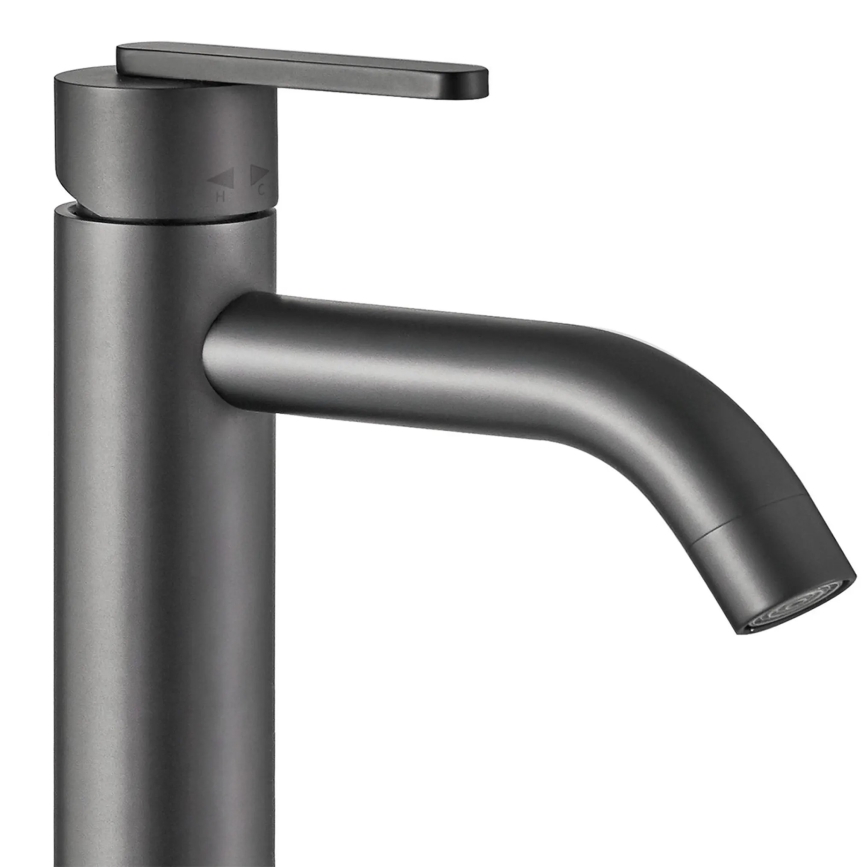 REA-B5511 - ONTARIO 30 cm Basin Mixer, Titanium