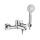 REA-B5514 - ONTARIO Bathtub Set with Mixer Tap, Brushed Steel Finish