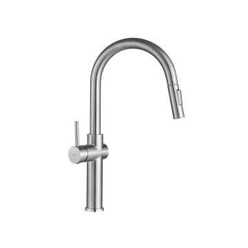 REA-B6330 - FRESH 45 cm pull-out kitchen faucet, nickel