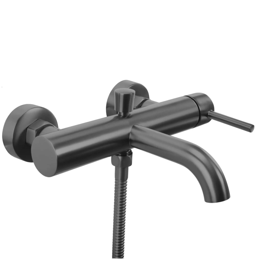 REA-B6384 - LUNGO Titanium Bathtub Set