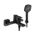 REA-B6407 - ARGUS Matte Black Bath Set