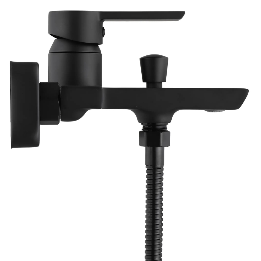 REA-B6407 - ARGUS Matte Black Bath Set